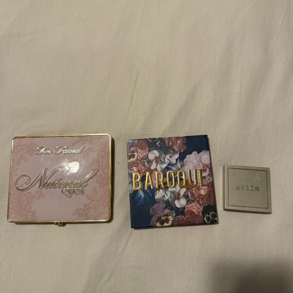 Too Faced, Colour Pop, and Stila Eye Shadow Bundle